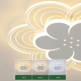 Plafoniera superbă petală cu montare încastrabilă Lumină acrilică minimalistă
