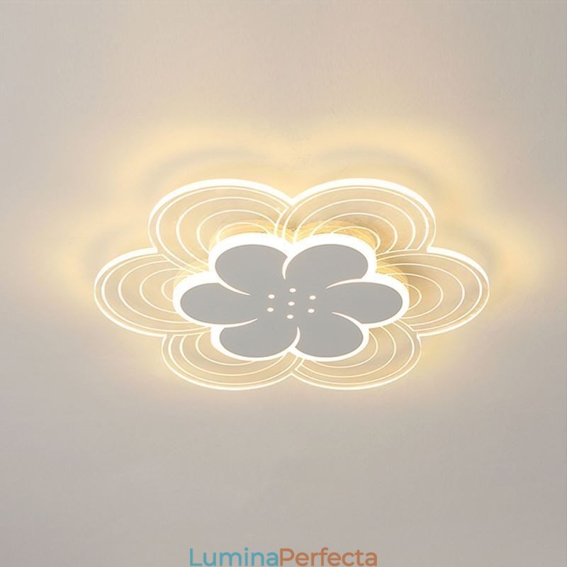 Plafoniera superbă petală cu montare încastrabilă Lumină acrilică minimalistă