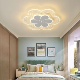 Plafoniera superbă petală cu montare încastrabilă Lumină acrilică minimalistă