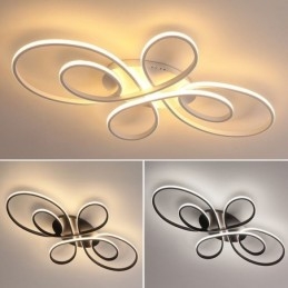 Plafoniera modernă cu montaj încastrat Iluminat decorativ cu design floral