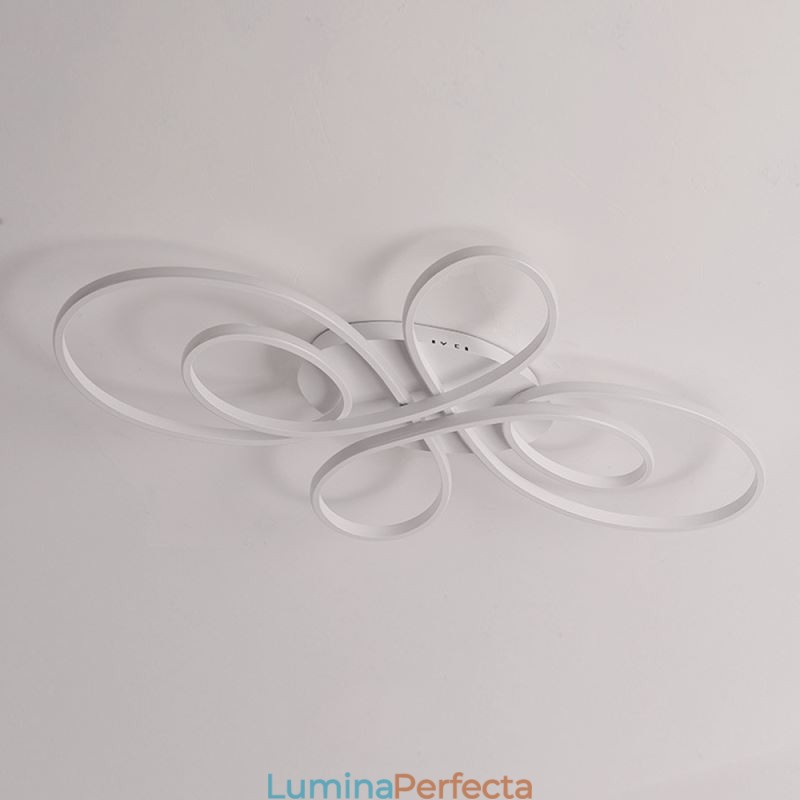 Plafoniera modernă cu montaj încastrat Iluminat decorativ cu design floral