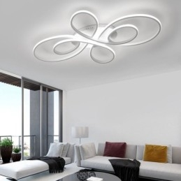 Plafoniera modernă cu montaj încastrat Iluminat decorativ cu design floral