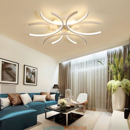 Plafoniera modernă cu montaj încastrat Lumină decorativă cu gel de silice Plafoniera modernă cu montaj încastrat Lumină decorativă cu gel de silice