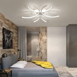 Plafoniera modernă cu montaj încastrat Lumină decorativă cu gel de silice