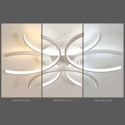 Plafoniera modernă cu montaj încastrat Lumină decorativă cu gel de silice