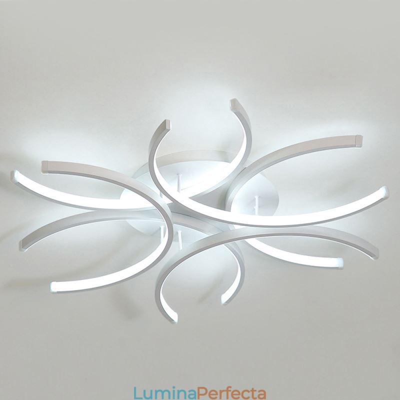 Plafoniera modernă cu montaj încastrat Lumină decorativă cu gel de silice