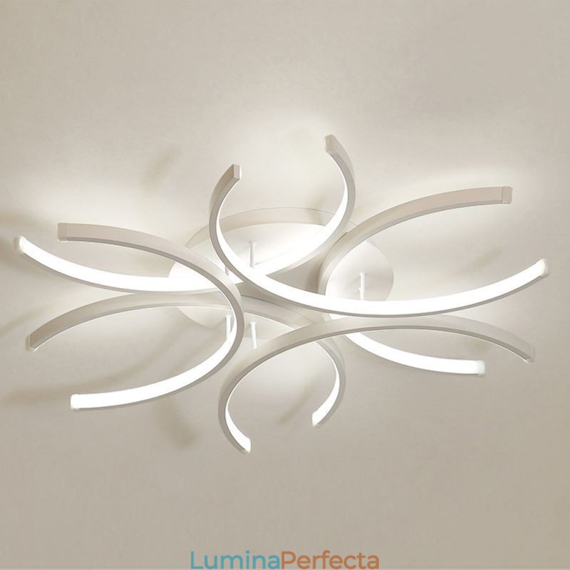 Plafoniera modernă cu montaj încastrat Lumină decorativă cu gel de silice