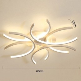 Plafoniera modernă cu montaj încastrat Lumină decorativă cu gel de silice
