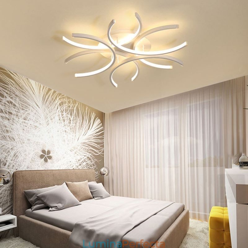 Plafoniera modernă cu montaj încastrat Lumină decorativă cu gel de silice