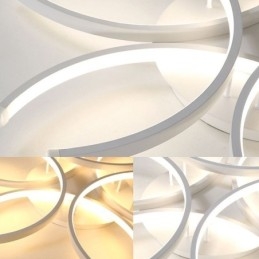 Plafoniera modernă cu montaj încastrat Lumină decorativă cu gel de silice