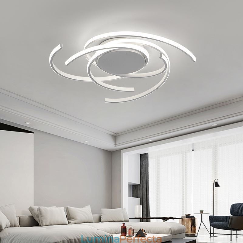 Plafoniera modernă din acrilic cu montare încadrată Iluminat pentru decorare creativă