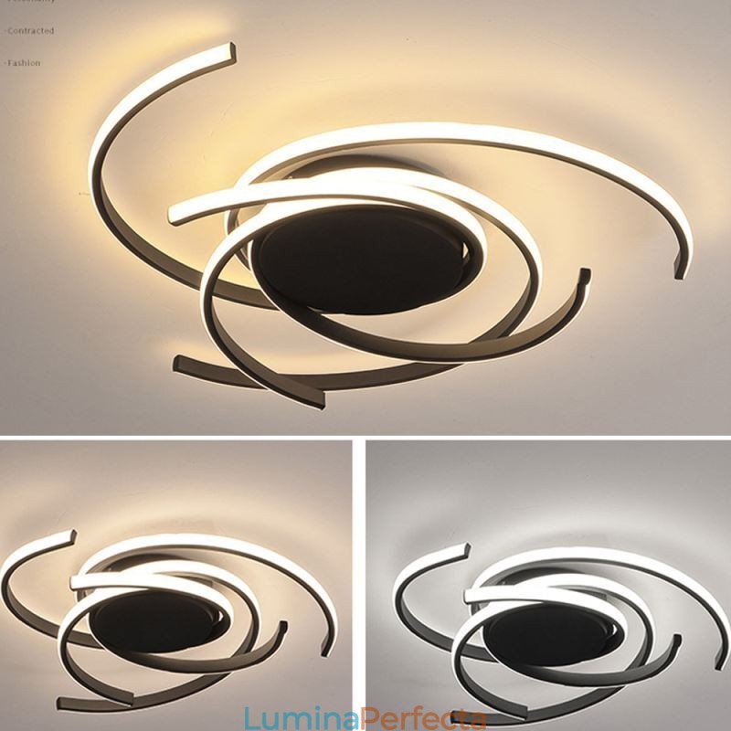 Plafoniera modernă din acrilic cu montare încadrată Iluminat pentru decorare creativă