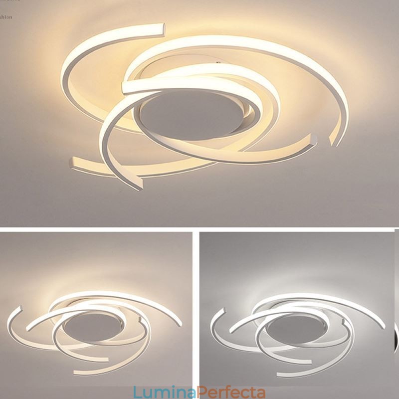 Plafoniera modernă din acrilic cu montare încadrată Iluminat pentru decorare creativă