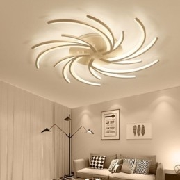 Plafoniera modernă cu montare încadrată pentru moara de vânt Iluminat cu decorare neregulată