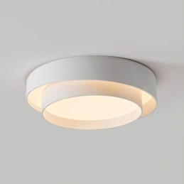 Plafoniera circulară contemporană cu montare încasată