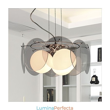 oferte Milano Stil Moda Simplu Candelabru Light Smoke Grey Glass oferte Milano Stil Moda Simplu Candelabru Light Smoke Grey Glass
