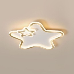 Plafoniera stele de aur Creative Star cu montare în plasă
