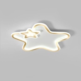 Plafoniera stele de aur Creative Star cu montare în plasă