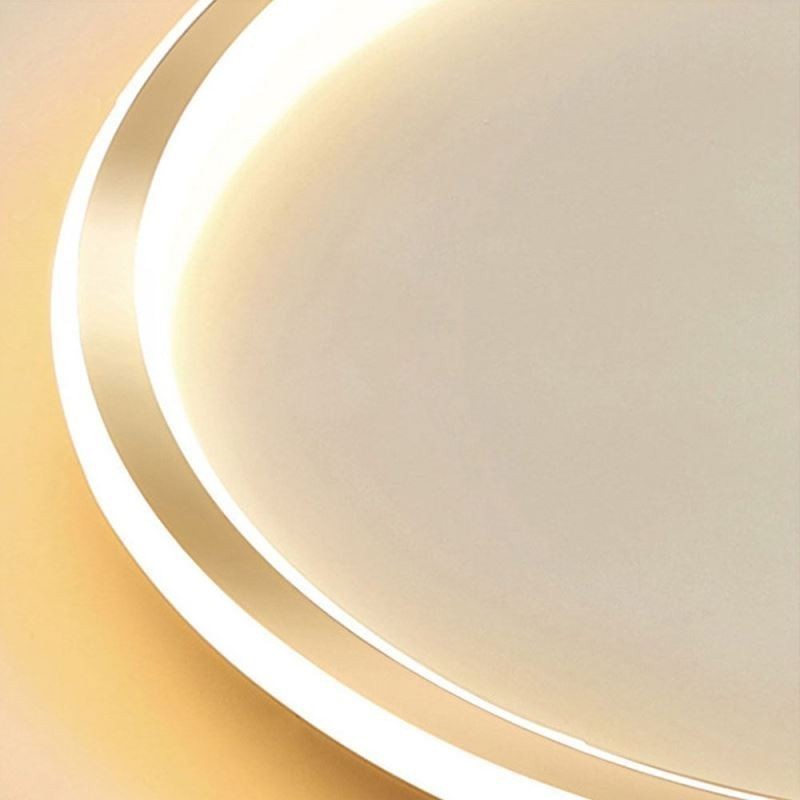 Plafoniera circulară minimalistă cu montare încasată