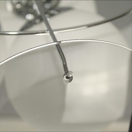 oferte Milano Stil Moda Simplu Candelabru Light Smoke Grey Glass