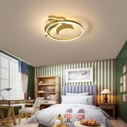 Plafoniera Gold Dolphin