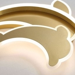 Plafoniera Gold Dolphin