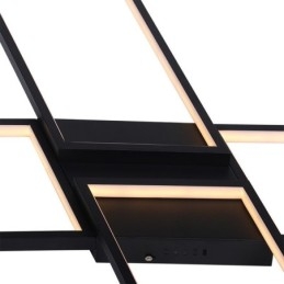 Plafoniera minimalistă din acrilic în formă de X