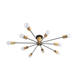 Candelabru modern din ramură din lemn Magic Beans