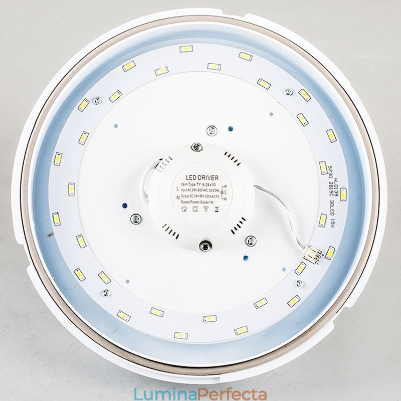 Plafoniera rotundă cu montare încastrabilă Creative Iluminare pentru casă