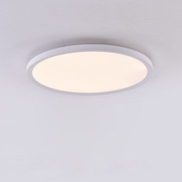Plafoniera rotundă nordică super subțire de iluminat cu lampă rotundă din aluminiu