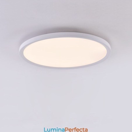 Plafoniera rotundă nordică super subțire de iluminat cu lampă rotundă din aluminiu