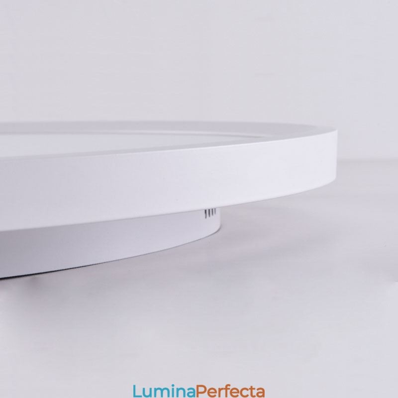 Plafoniera rotundă nordică super subțire de iluminat cu lampă rotundă din aluminiu