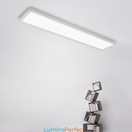 Plafoniera nordică super subțire dreptunghiulară cu montare încasată pe panou Iluminare pentru casă Plafoniera nordică super subțire dreptunghiulară cu montare încasată pe panou Iluminare pentru casă