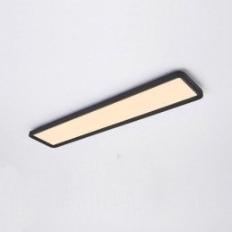 Plafoniera nordică super subțire dreptunghiulară cu montare încasată pe panou Iluminare pentru casă