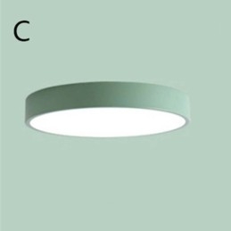 Plafoniera ultra-subțire contemporană cu lampă rotundă