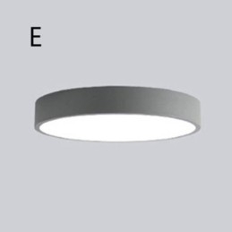 Plafoniera ultra-subțire contemporană cu lampă rotundă