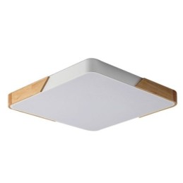 Plafoniera simplă cu cadru din lemn, cu design super subțire