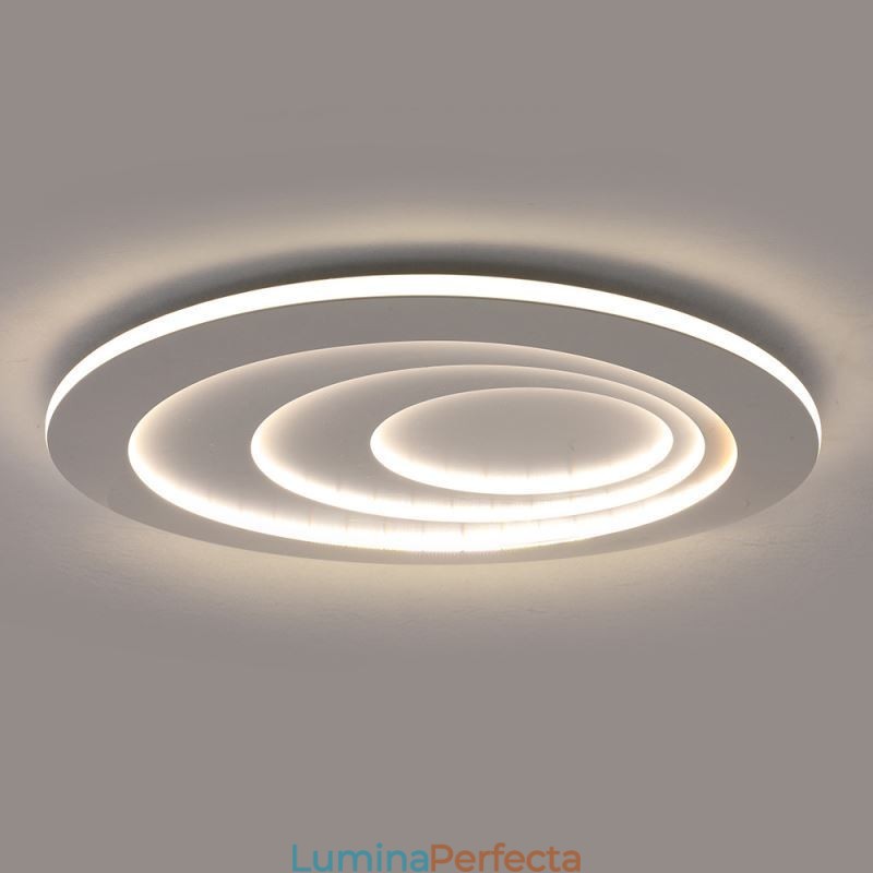 Plafoniera modernă cu picătură de apă pentru terasa, cu iluminare laterală