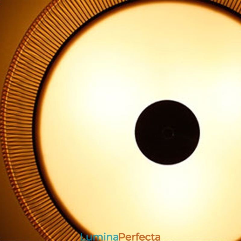 Plafoniera rotundă japoneză creativă din bambus special chineză