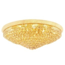 Plafoniera de lux din cristal cu lumină europeană