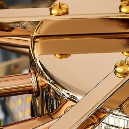 Plafoniera cu montaj încastrabil de cristal Decor rotund din cristal Abajur din carcasa de cristal