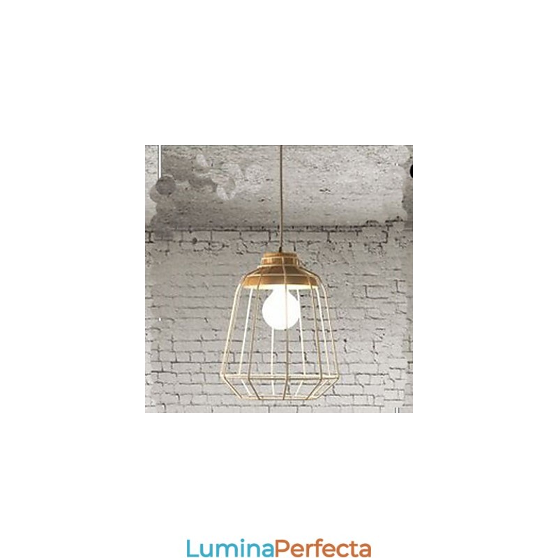 Candelabru metalic iluminat C Simplu