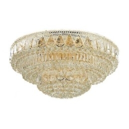Plafoniera de lux cu montare încastrabilă din cristal Lumină rotundă