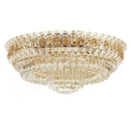 Plafoniera de cristal modernă simplă Iluminat rotund creativ