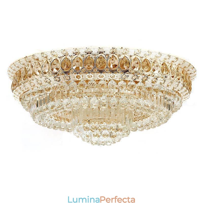 Plafoniera de cristal modernă simplă Iluminat rotund creativ