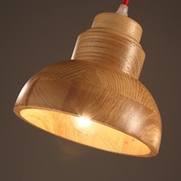 Candelabru Mini Stil Tradițional Clasic Lemn Bambus