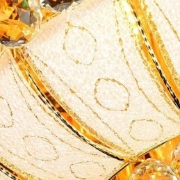 Plafoniera din cristal, modernă, simplă, rotundă