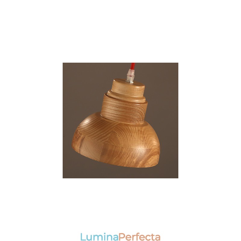Candelabru Mini Stil Tradițional Clasic Lemn Bambus