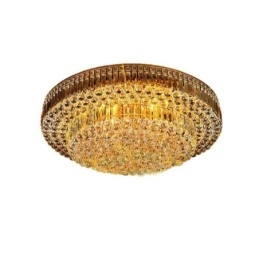 Plafoniera de cristal cu montare încasată Iluminat rotund european
