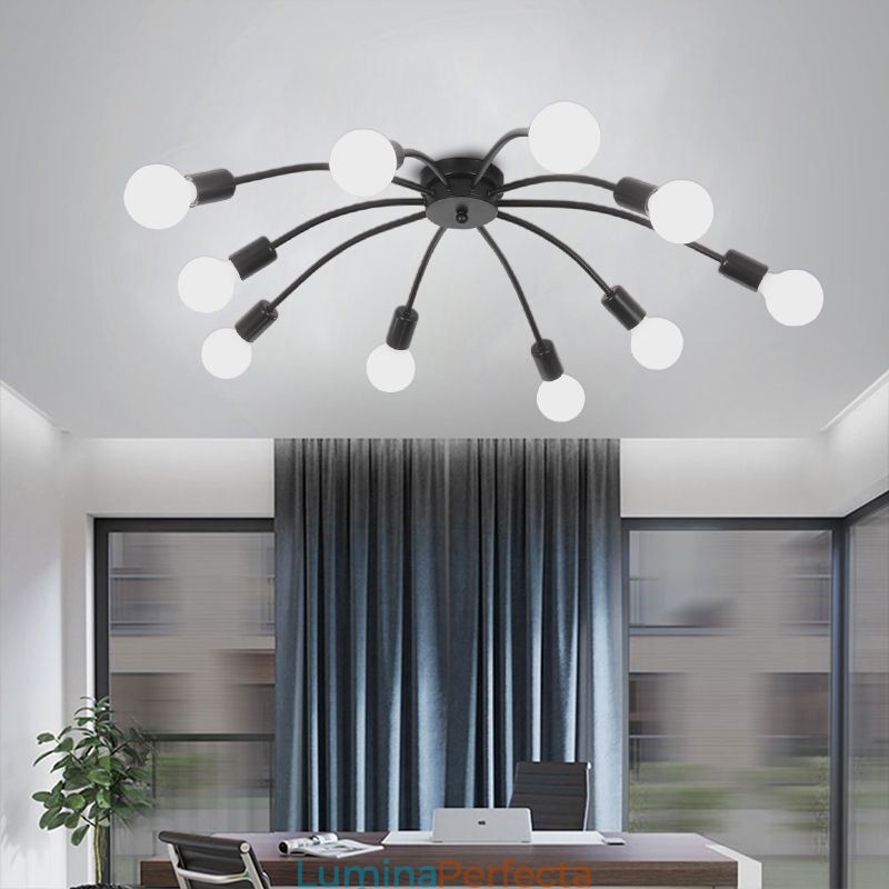 Lampă de tavan Spider, antică, clasică, pentru sufragerie, 8 10 brațe